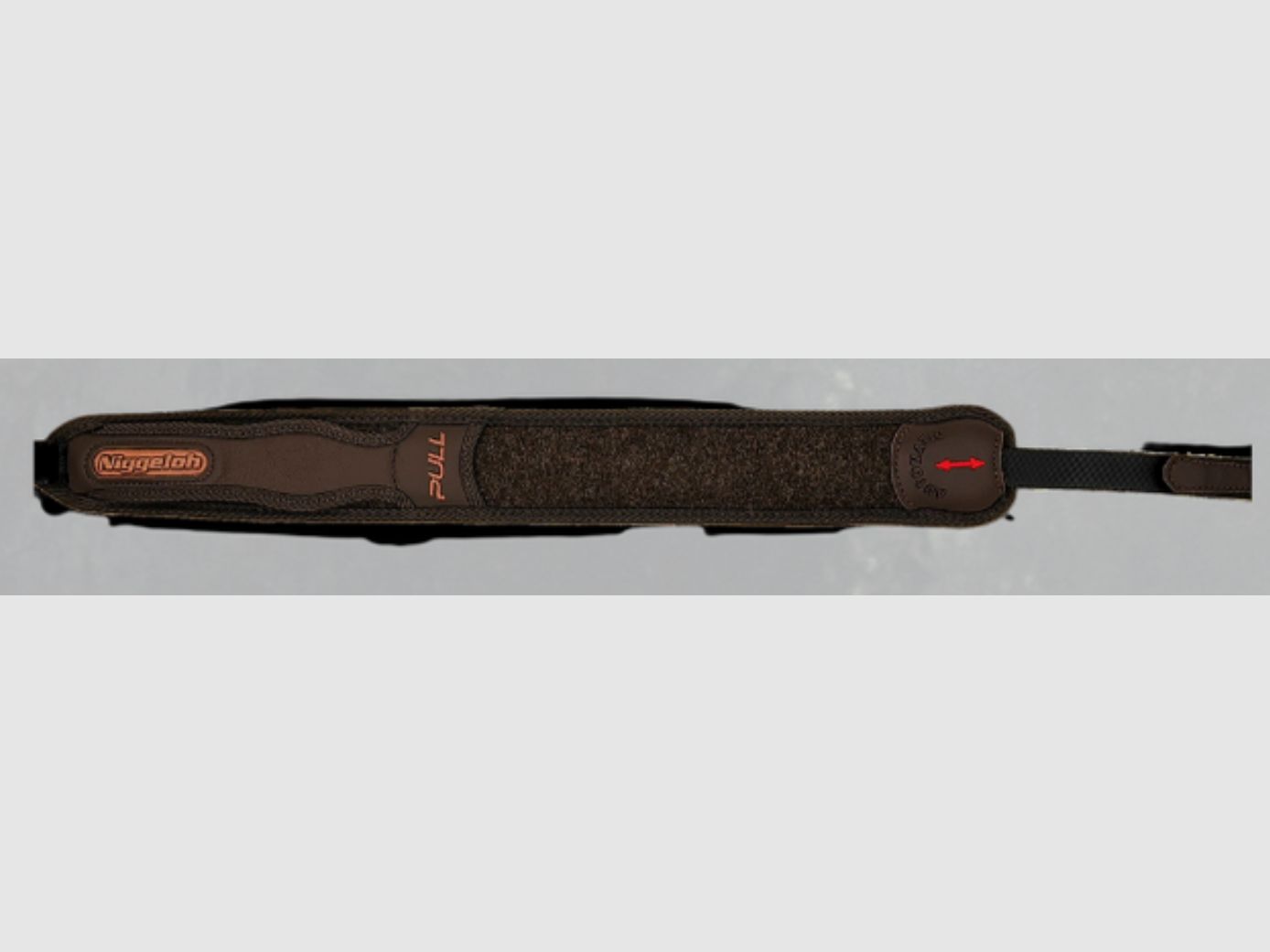 Niggeloh Gewehrgurt Automatic PULL Classic Loden / braun