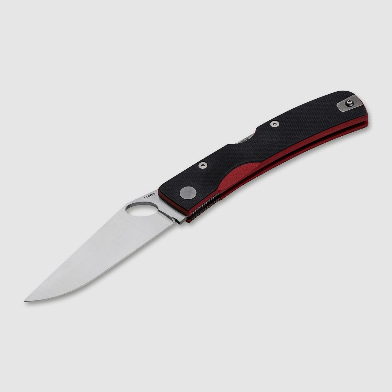 Pocket Knife Peak CPM-S-90V Red Two-Handed Knife