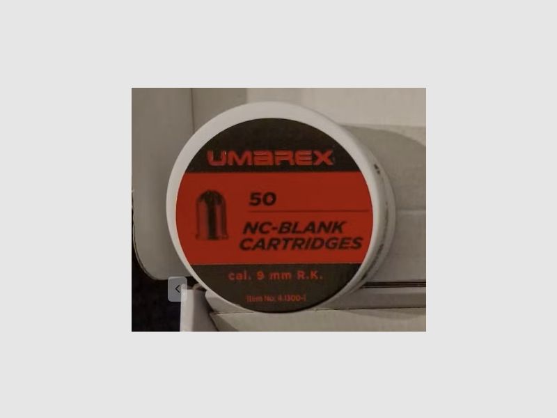 UMAREX Platzpatronen 9mm R K