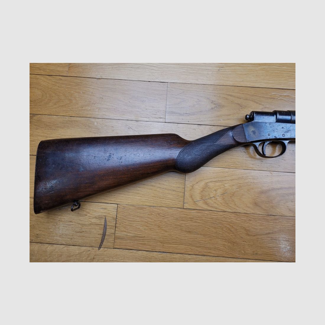 Sehr schöne Büchse des Buffalo-Systems – Modell Hubert – Manufacture de Saint Etienne – Kaliber 28 – Sehr guter Zustand., Bild 4 von 19