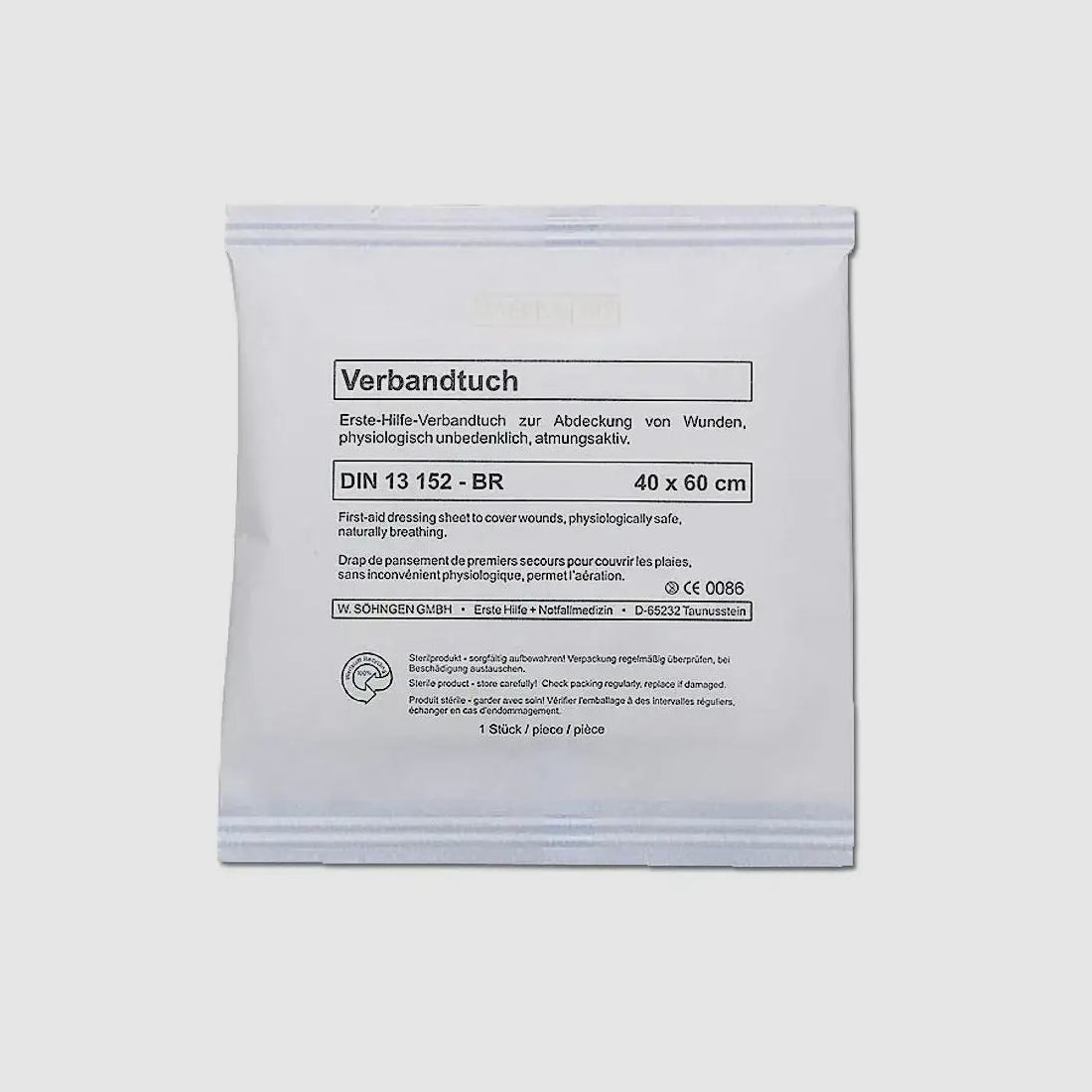 Söhngen Söhngen Verbandtuch 40 x 60 cm DIN SO