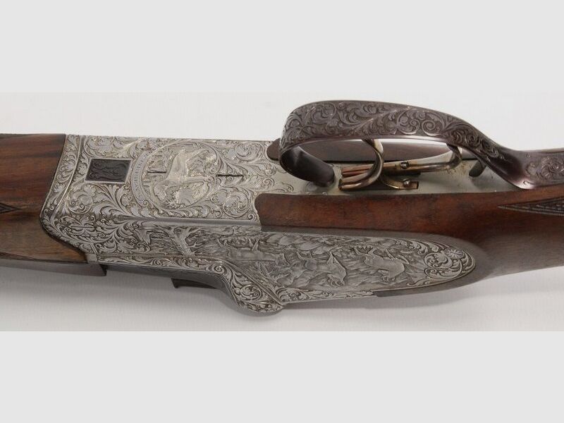 Heym mountain rifle Mod. 55 side lever with Zeiss HT 2.5-10x50