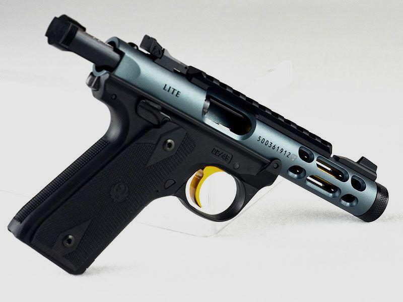 RUGER	 Mark IV 22/45 Lite Diamond Grey-Gold 4,4"