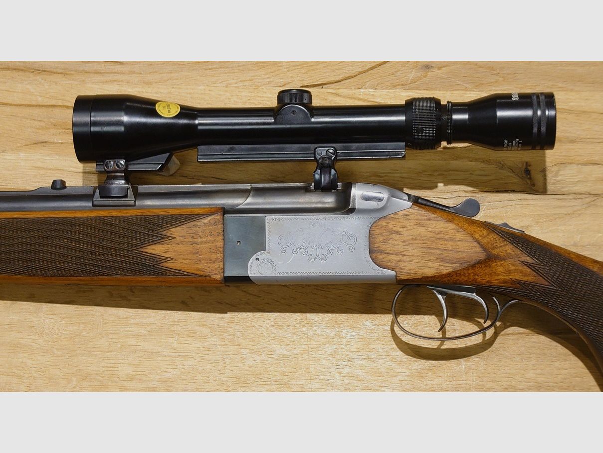 Bockbüchsflinte Kettner Mod. Puszta Cal. 7x65R 12/70