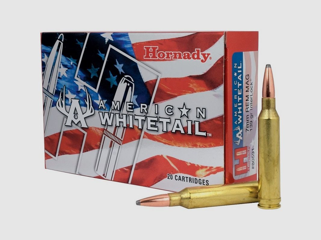 HORNADY AW 7RM - 139GR Interlock