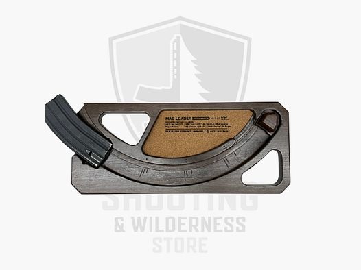 Podavach U-Loader Ladehilfe für AR & AK-Magazine .223/7.62x39mm Walnuss