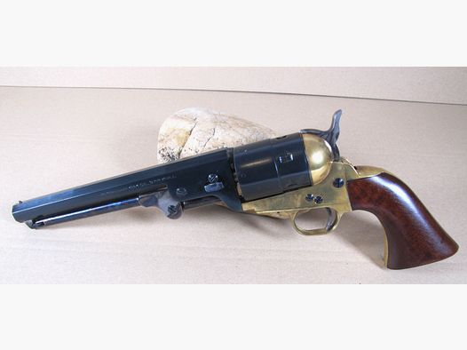 Fine western revolver - WESTERN NAVY 1851 F.LLI PIETTA - 9mm blank