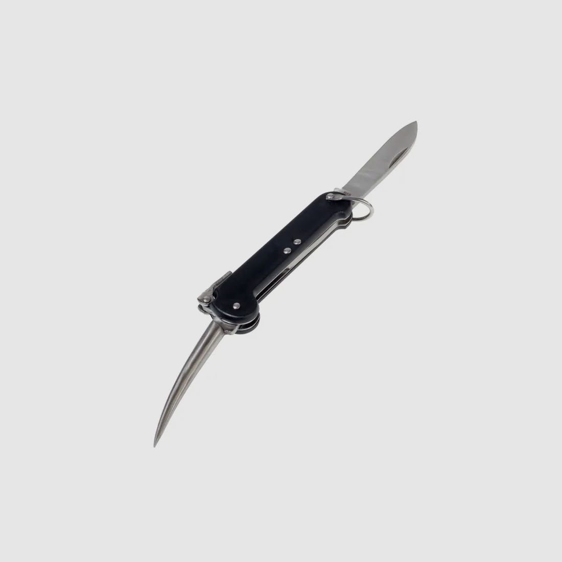 BW Marine Bordmesser Nachbau - mit Marlspieker - Schwarz