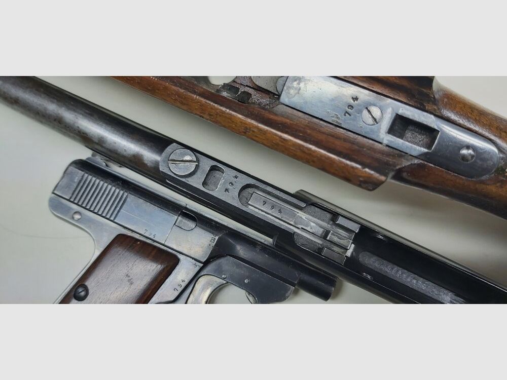 Römerwerk AG Suhl / Thuringia Römer pistol rifle Patent Gerstenberger-Moritz