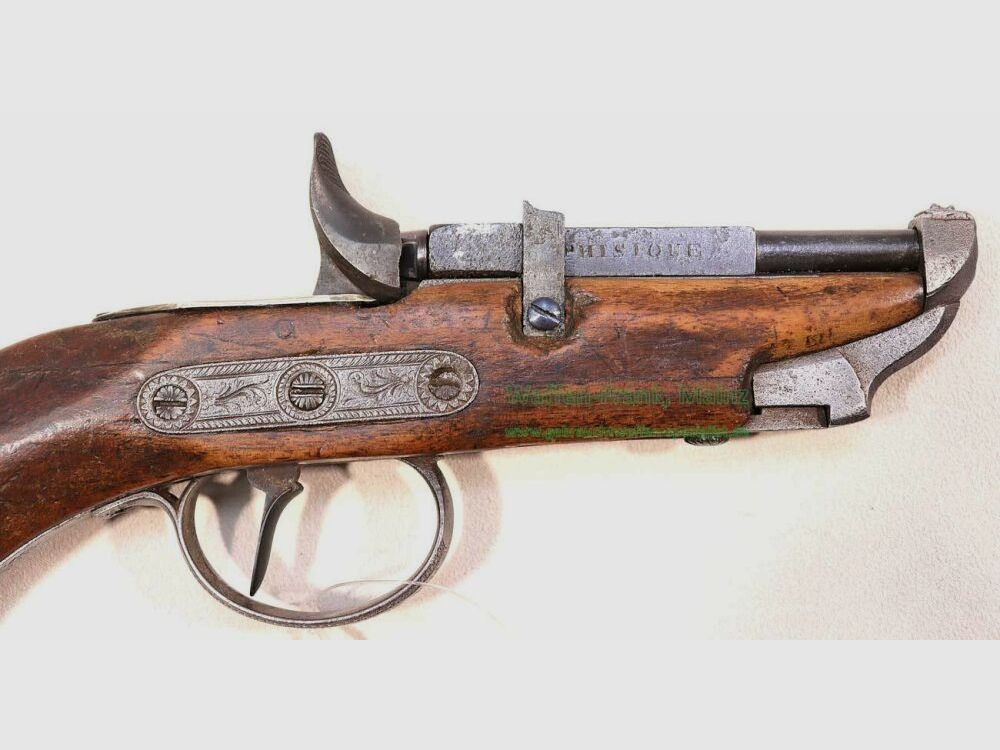 Belge, divers Mod. pistolet de salon 4 mm