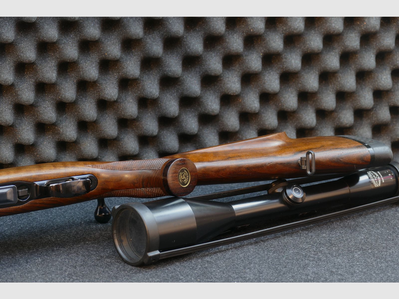 Sauer (Eckernförde) model 90, .30-06Spr – lepsza klasa drewna - Wspaniały stan