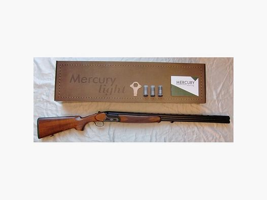 BDF MERCURY "LIGHT", Kal. 12/76, 76cm LAUFLÄNGE, STAHLSCHROTBESCHUß, KOMPL. AUSGESTATTETE NEUWAFFE!