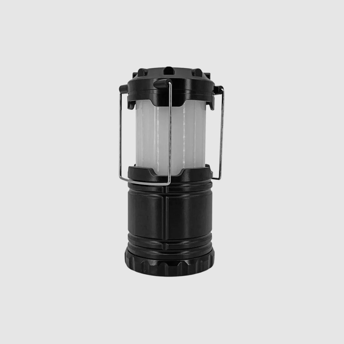 Camping lantern with flame effect 2-in-1