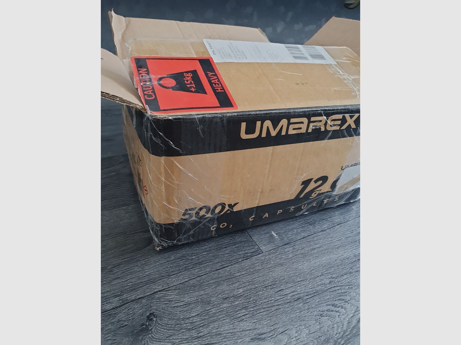 500x stück 12Gr CO2 Kapsel von Umarex NEU