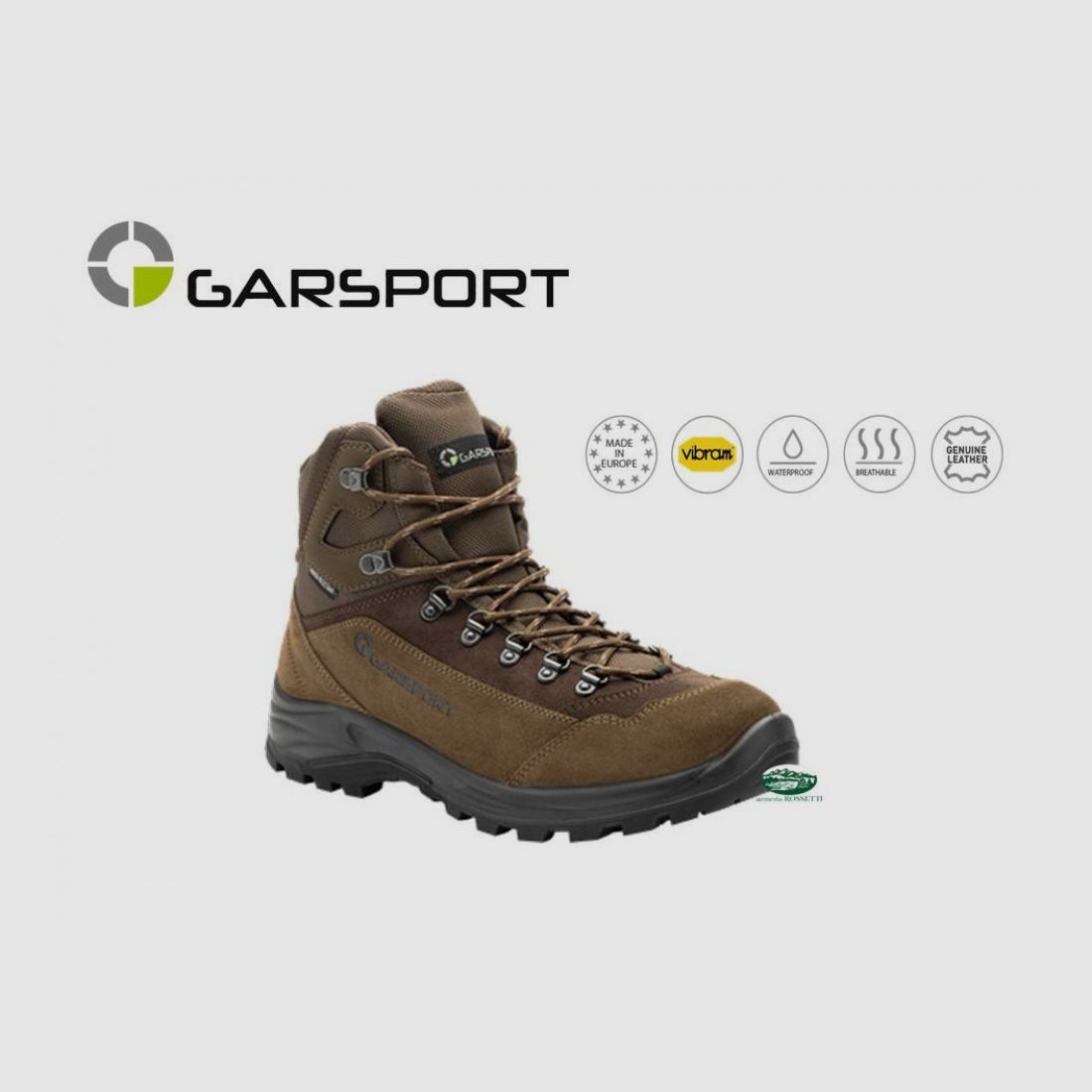 GARSPORT Teide Mid WP braun/oliv Herren