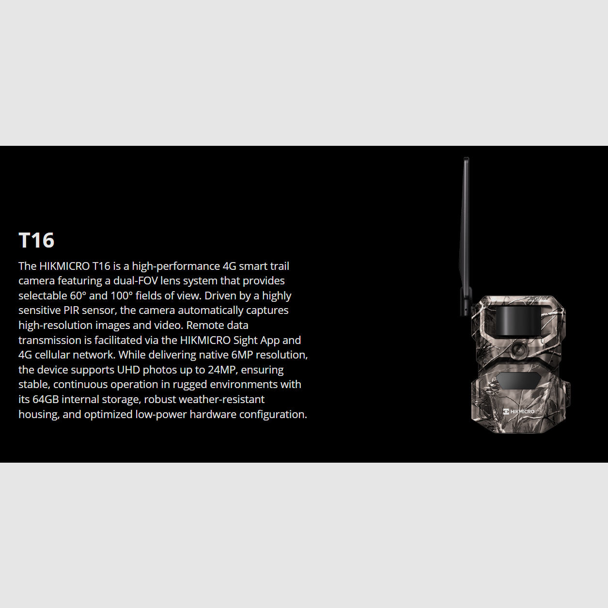Hikmicro T16 Wildkamera / Überwachungskamera, Bild 5 von 24