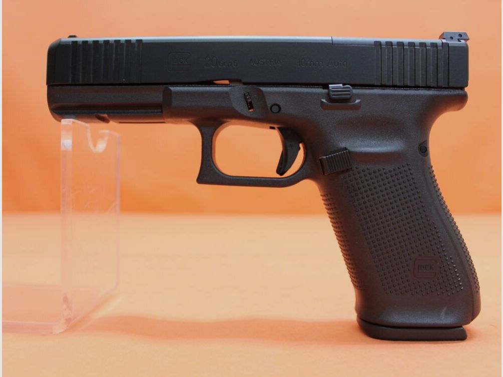 Glock Ha.Pistole 10mmAuto Glock 20 Gen5 (MOS) FS Lauf 117mm Modular Optic System für Red Dot Sight