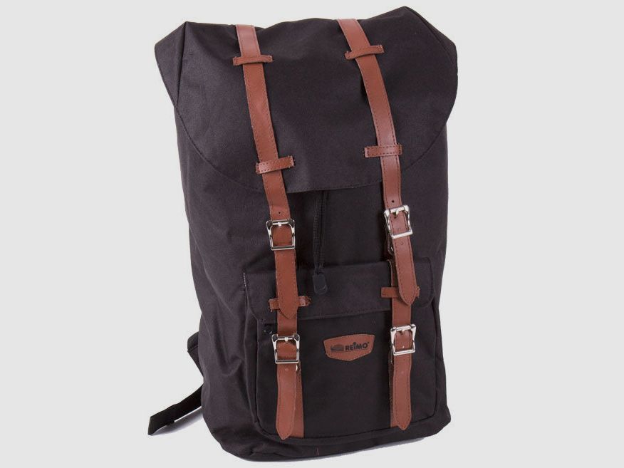Zaino Reimo REIMO, nero, scomparto separato per laptop, immagine 1 di 2