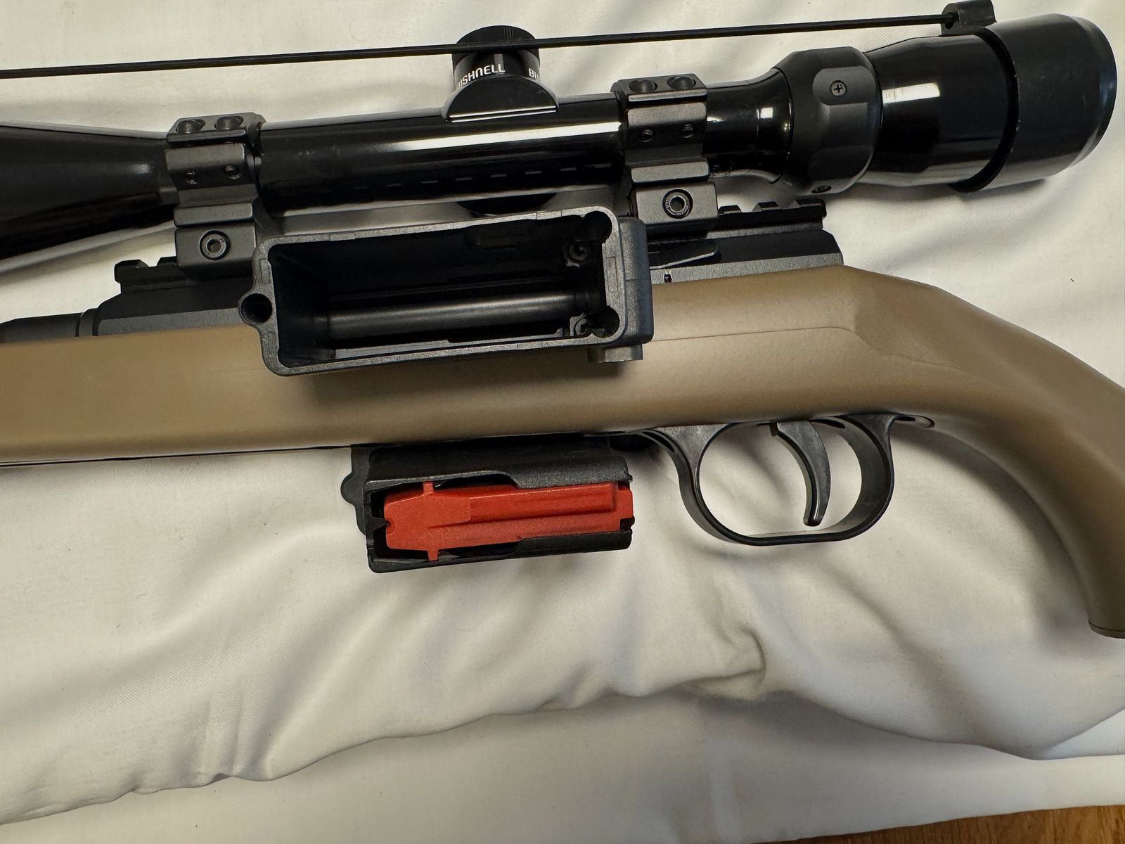 Voere S16 .223 Rem. – Bolt-action rifle Cat. C + Bushnell scope – Inherited firearm Vorarlberg, image 3 of 5