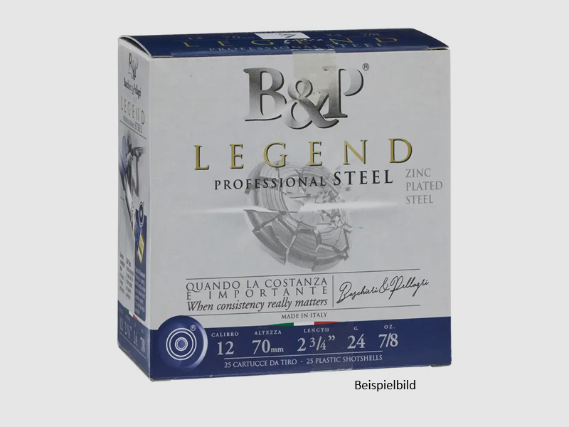 B&P F2 Legend Steel 12/70 28g Nr. 7