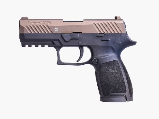 Sig Sauer P320 -14 schüsssig 9mm P.A. Bronze