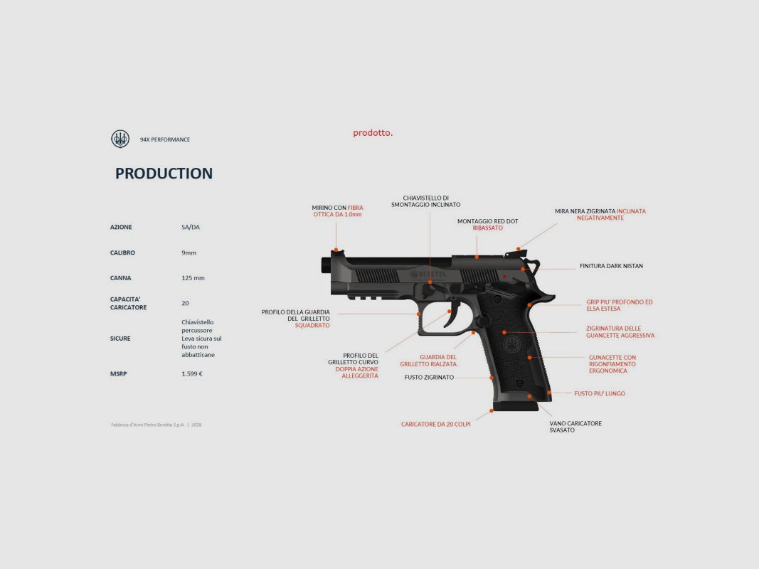 BERETTA 94X PERFORMANCE LIMITED, Bild 2 von 7