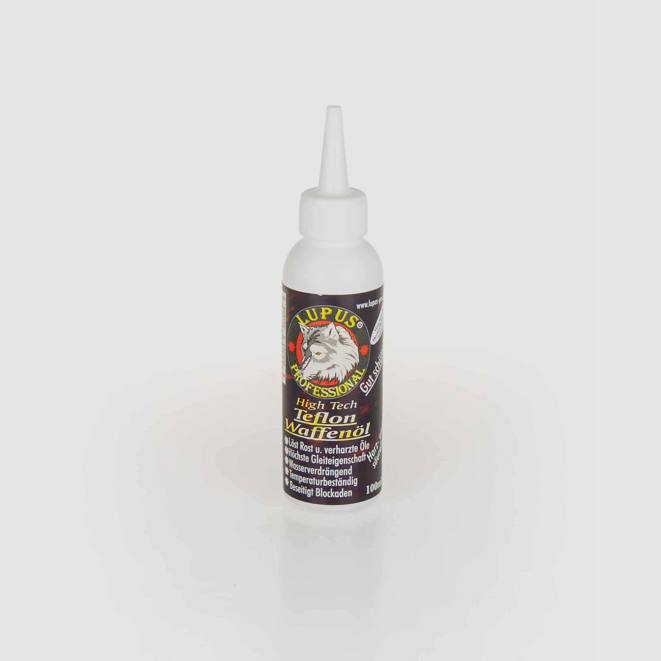 Teflon Waffenöl - LUPUS – Inhalt: 100ml
