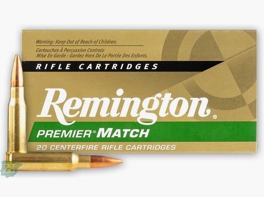 MUNICION METALICA ARMA LARGA REMINGTON PUNTA MATCH