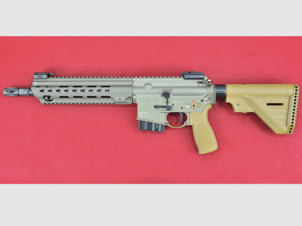 Heckler & Koch	 MR223 A3 Slimline 11" .223 Rem. sandfarben