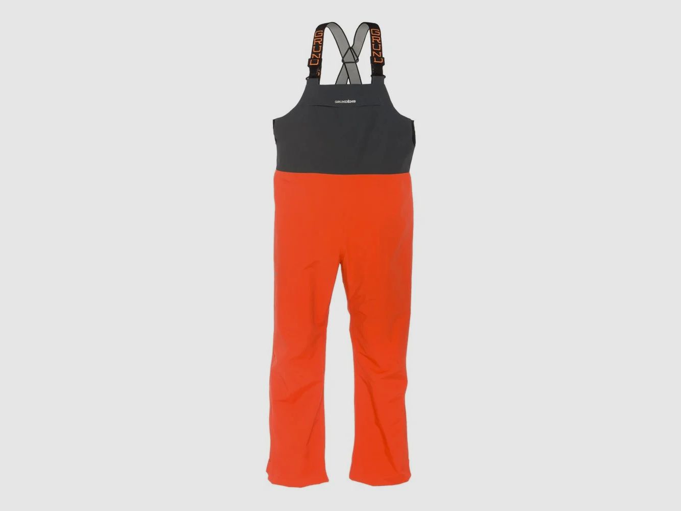 Grundéns Full Share Latzhose Orange / Grey XXL
