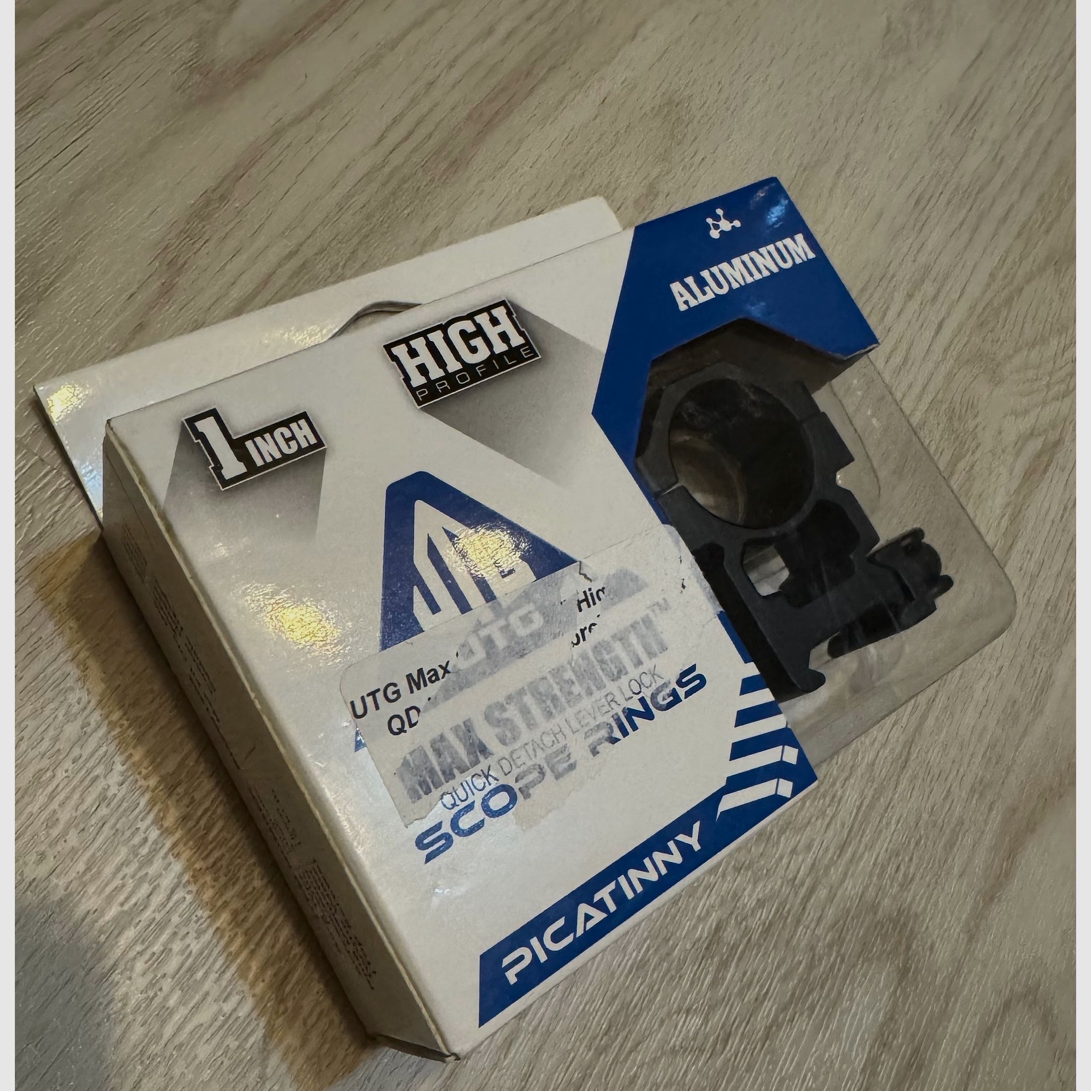 UTG QD Hochprofil Montageringe