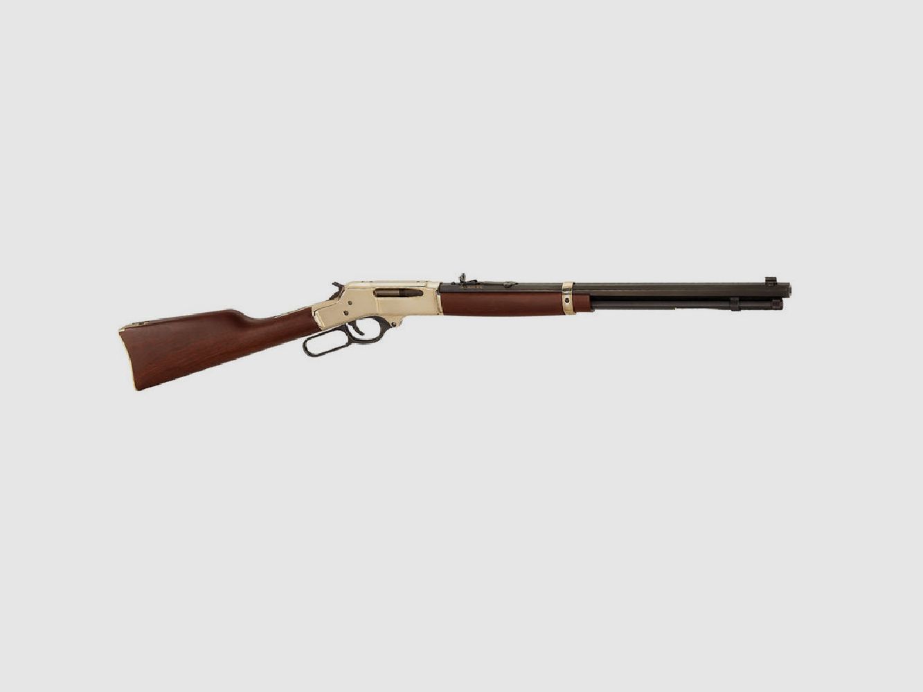 Lever Action Brass Octagon Barrel Rifle cal. 30-30