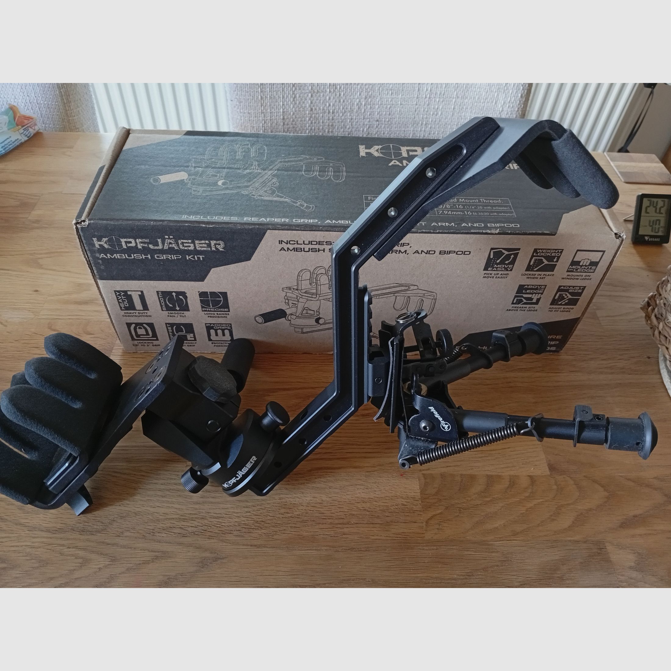 Kopjager Hinterhalt handgreepset