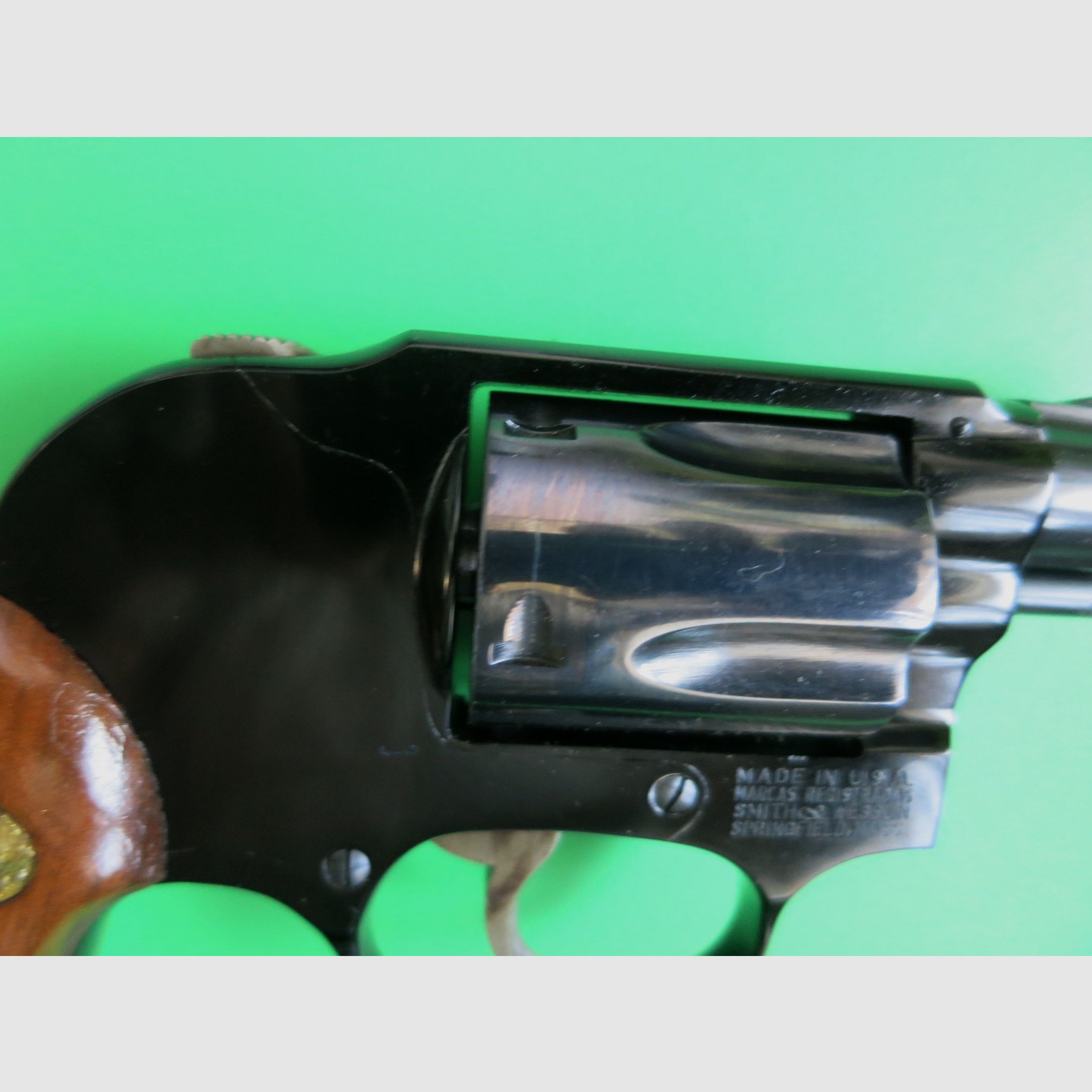 Revolver Smith&Wesson Mod. 38 Airweight Bodyguard, .38 Special, 2" Lauf, Jäger/Sammler, wie neu   #39