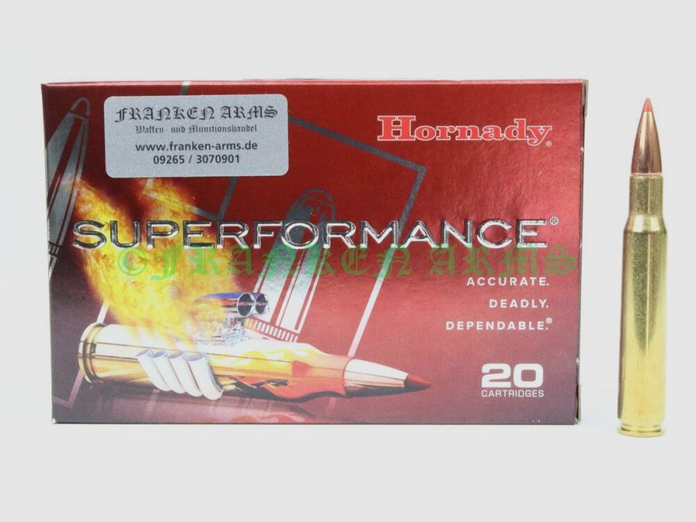 Hornady SST .30-06 Spr. 180gr. 11,7g 20 piezas precios por cantidad