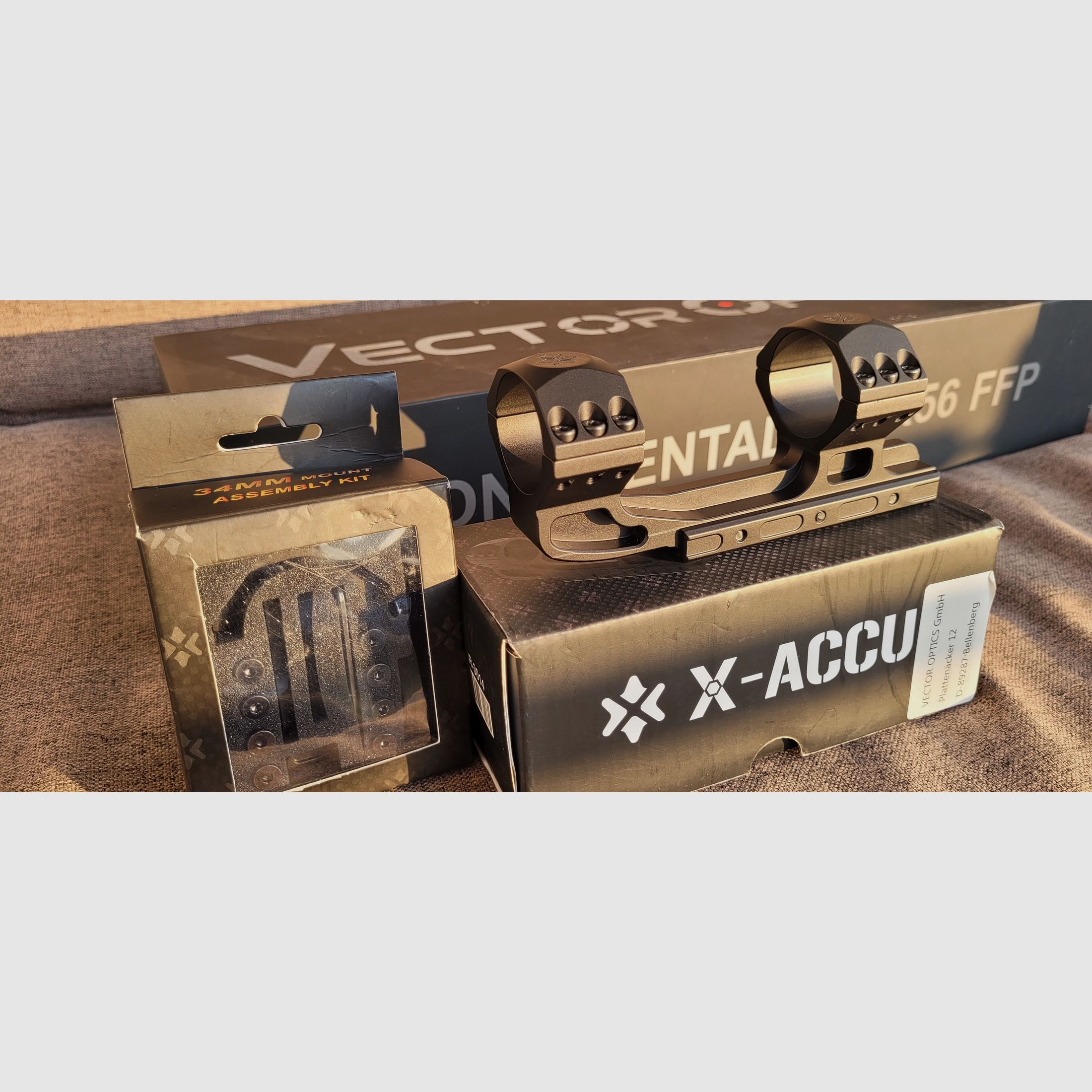 Vector Optics SCFF-39 Continental x6 4-24x56 FFP Mrad / FDE