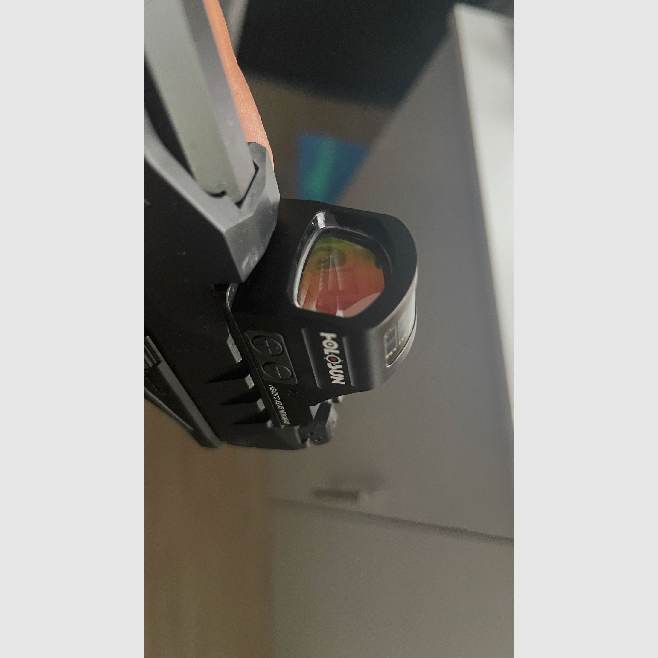Holosun 407c RD Dot// Walther PDP V2 Montageplatte 