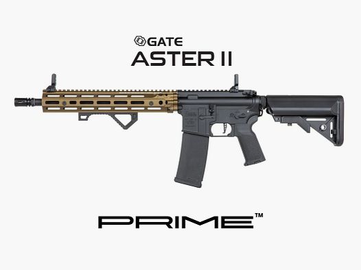 Daniel Defense® RIS III 12,5'' SA-P28 PRIME S-AEG mit ASTERII Bluetooth E.T.U, Dark Matter 27K Brushless Motor und Speedgears (CB)