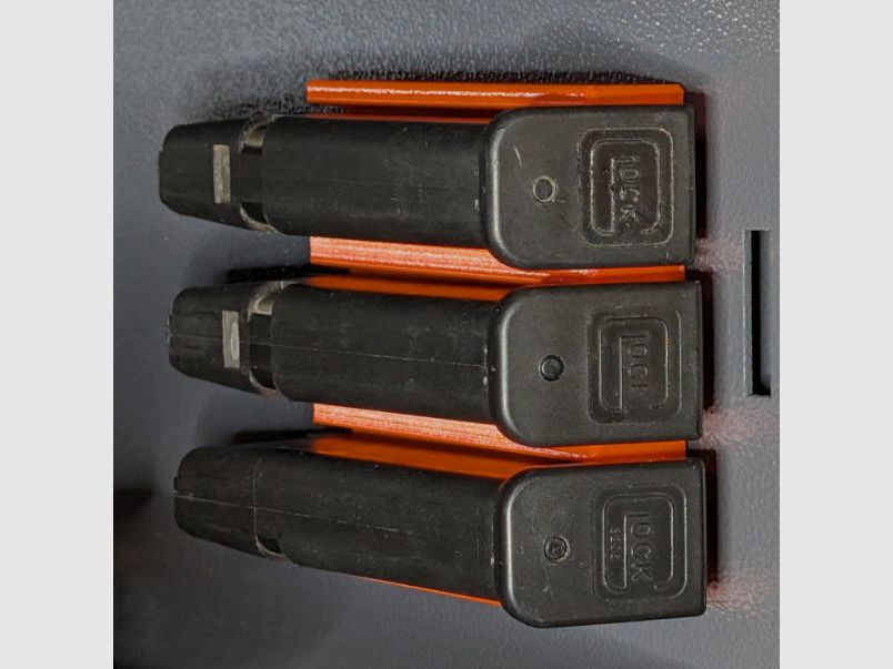 Magnetischer Magazinhalter für 23mm Breite Magazine für Waffenschrank - UltraCompact - Zubehör für den Waffenschrank
