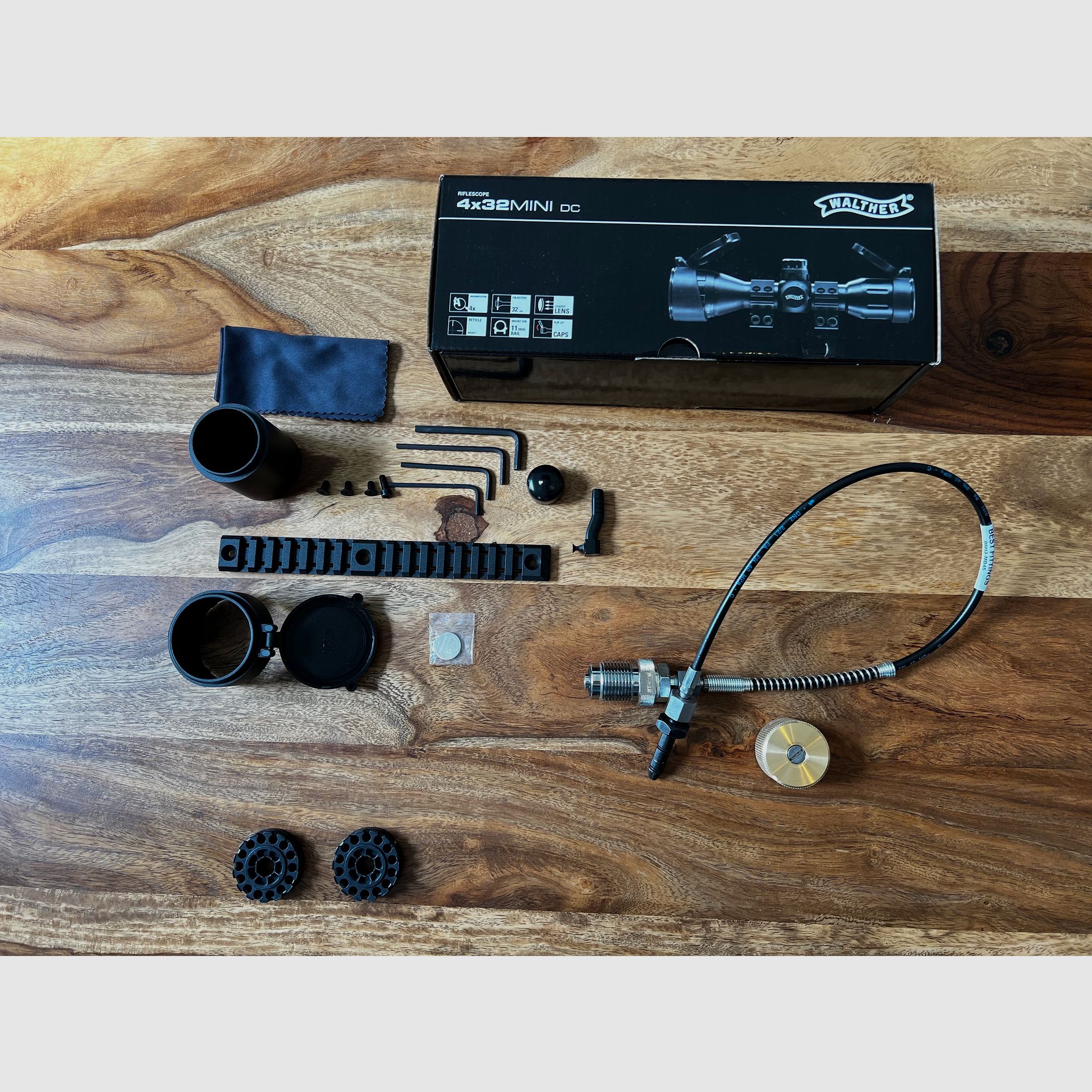 Weihrauch Sport Pressluftgewehr HW 100 TK Komplettpaket