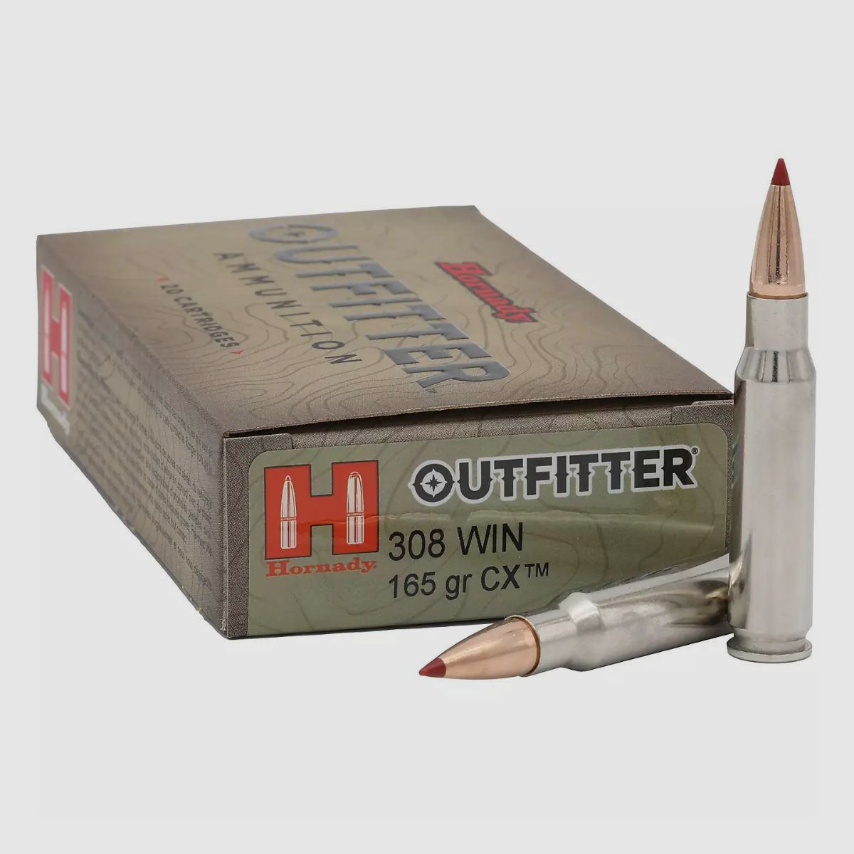 .308 Win Hornady CX Outfitter 165gr/10,6g (809864), image 2 sur 3