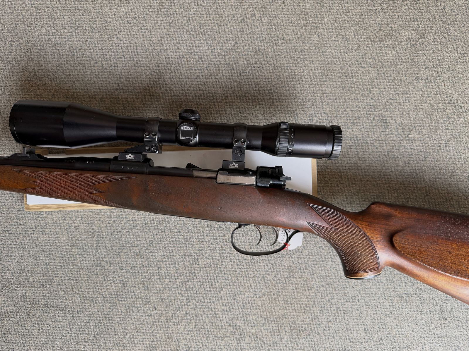 Mauser 98 7x57 con Zeiss