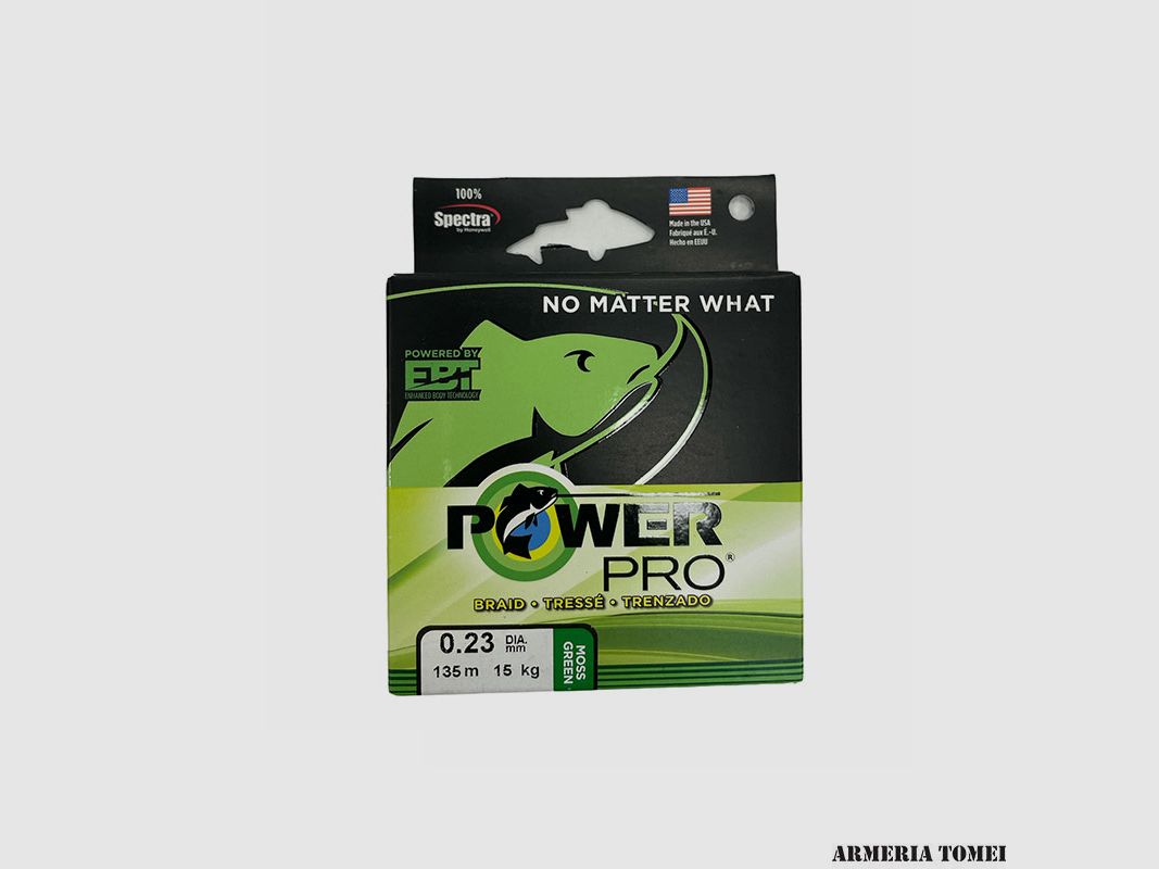SHIMANO – SPECTRA POWER PRO – MOSS GREEN 135m, zdjęcie 1 z 2