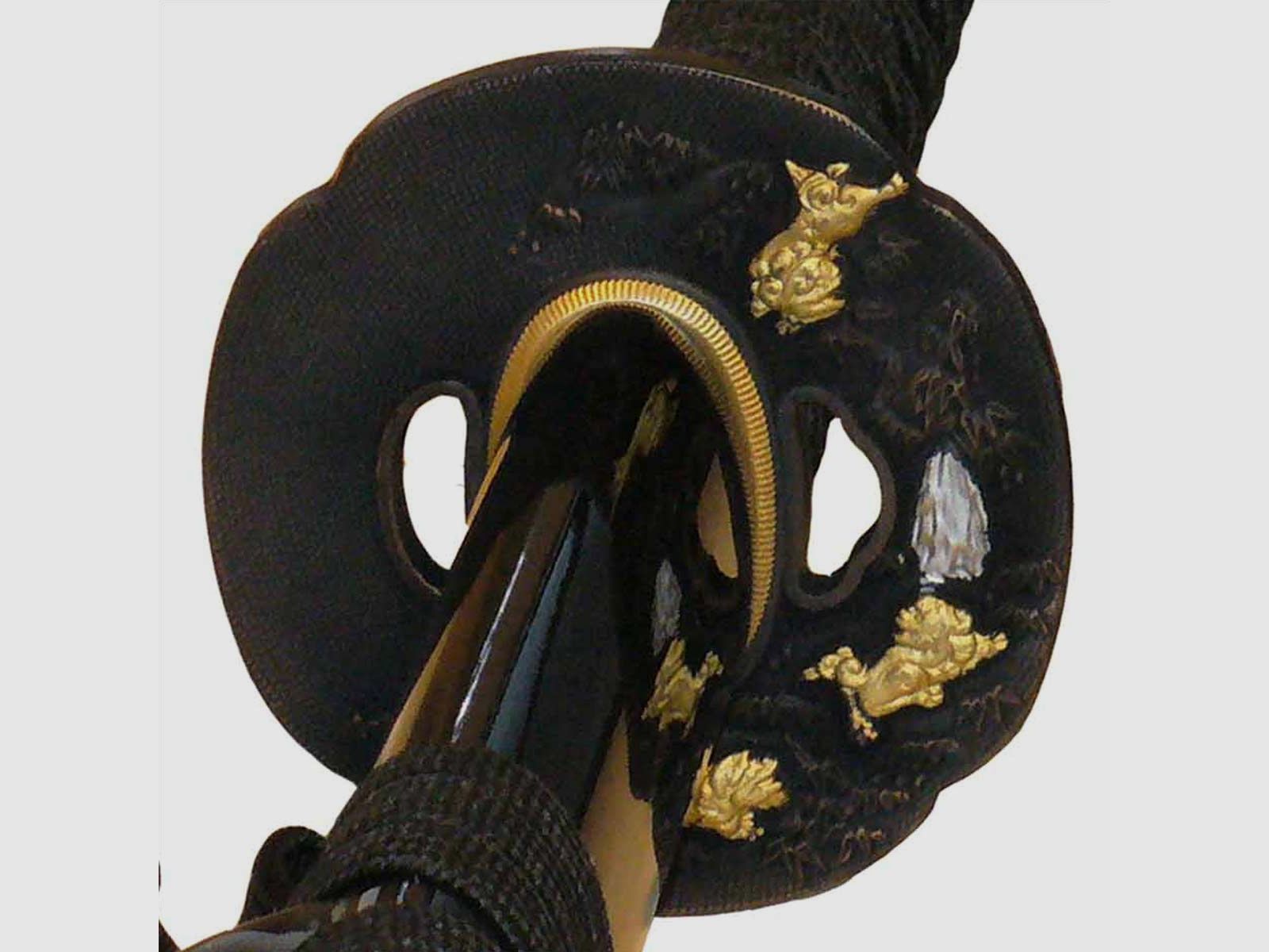 DerShogun Lion Dog - Shih Tzu Katana - 1060 Carbonstahl