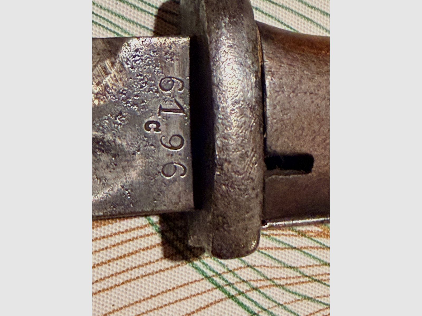 Baïonnette pour Seitengewehr 84/98, III. modèle du système Mauser 98, image 3 sur 3