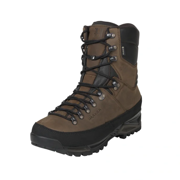 HARKILA Saxnas Hi GTX Hunting Boots – Dark Brown (119421007)