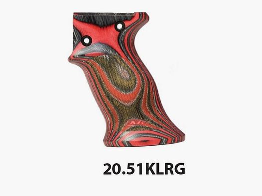 Wyss Waffen sport grip for Stgw90 red laminated wood