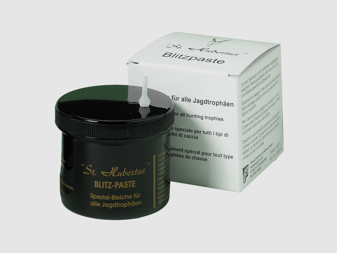 Gehörnbleiche-Blitzpaste