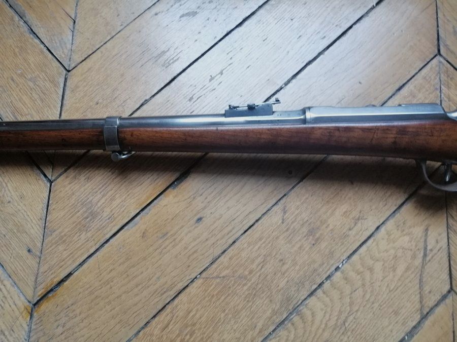 Seltenes und schönes Chassepot-Gewehr 1866 1. Typ – Monomatrikulation – 1. Zouave – Ausgezeichneter Zustand, Bild 7 von 41