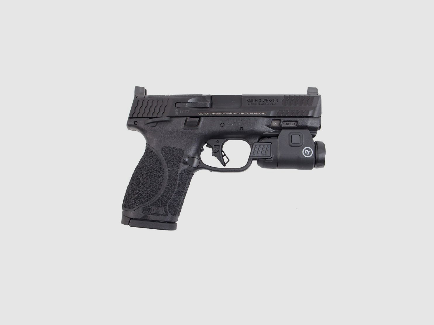 Smith & Wesson M&P9 Compact mit Taschenlampe Kal. 9x19mm, Bild 1 von 11